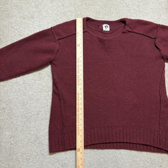 We The Free Sweater Womens XL FP Care Eastwood Tunic Sweater Rhubarb Heather - Picture 6 of 12